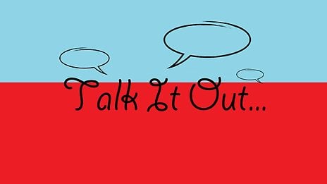 talk it out meaning