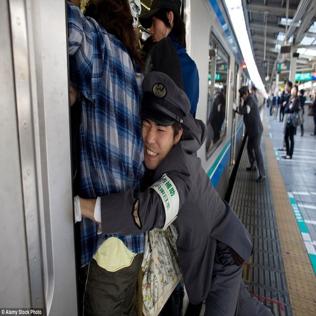 Public train japan